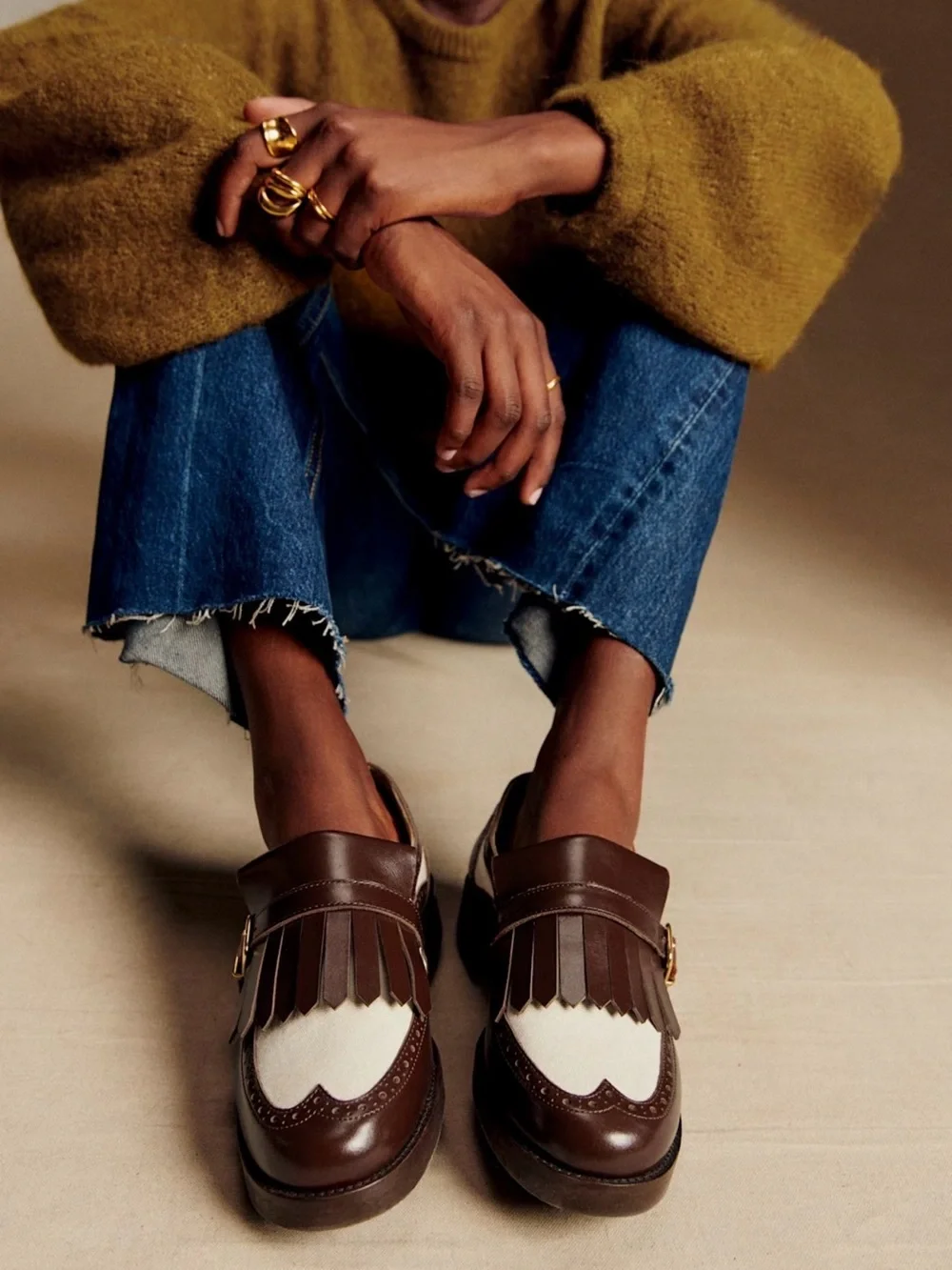 🌱NIB - Sezane Low Sallie Loafers - size 8 or EU 39 - Picture 2 of 13
